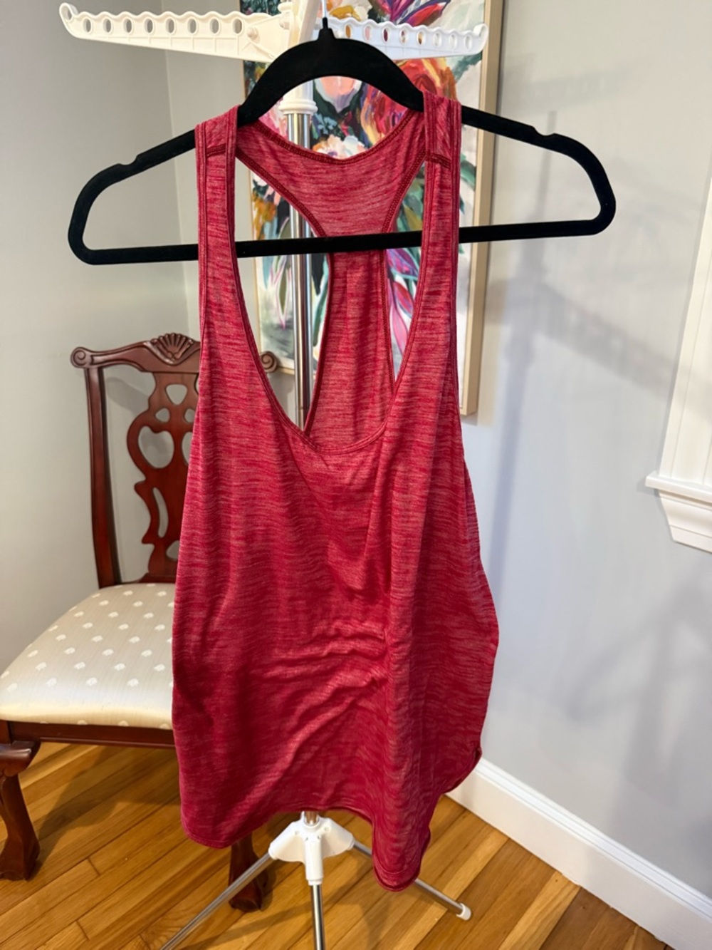 lululemon athletica Marled Crimson Racerback Tank